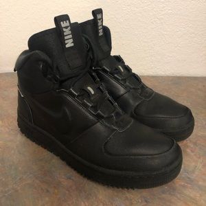 Nike Path Winter Men’s Black Boots Shoes